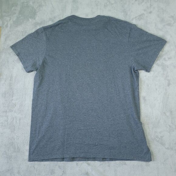 V Fifth Sun NASA Vitruvian Man TShirt Gray Mens Large Astronaut Graphic DaVinci - Picture 4 of 6